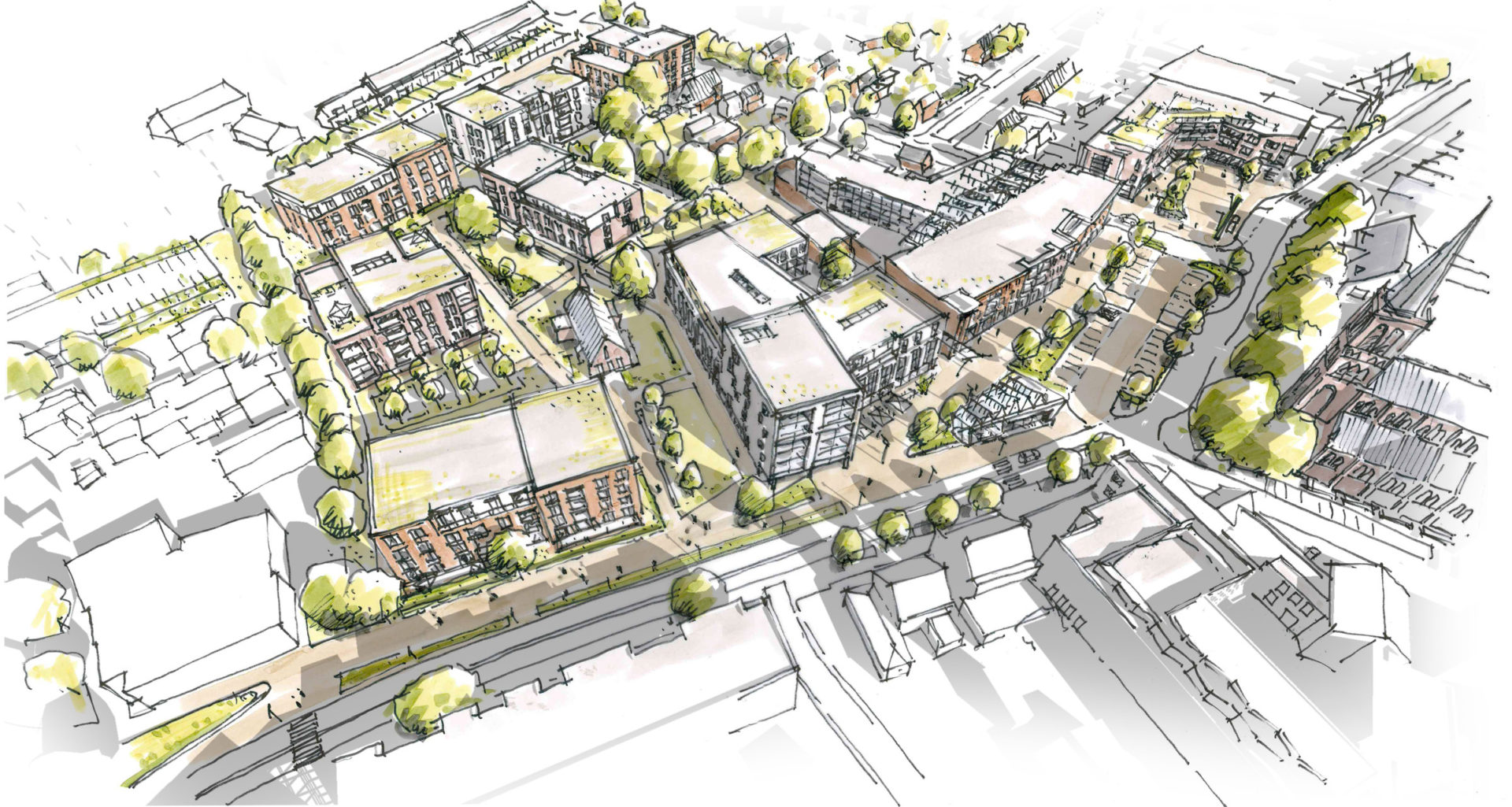 Nieuw dorpsplein