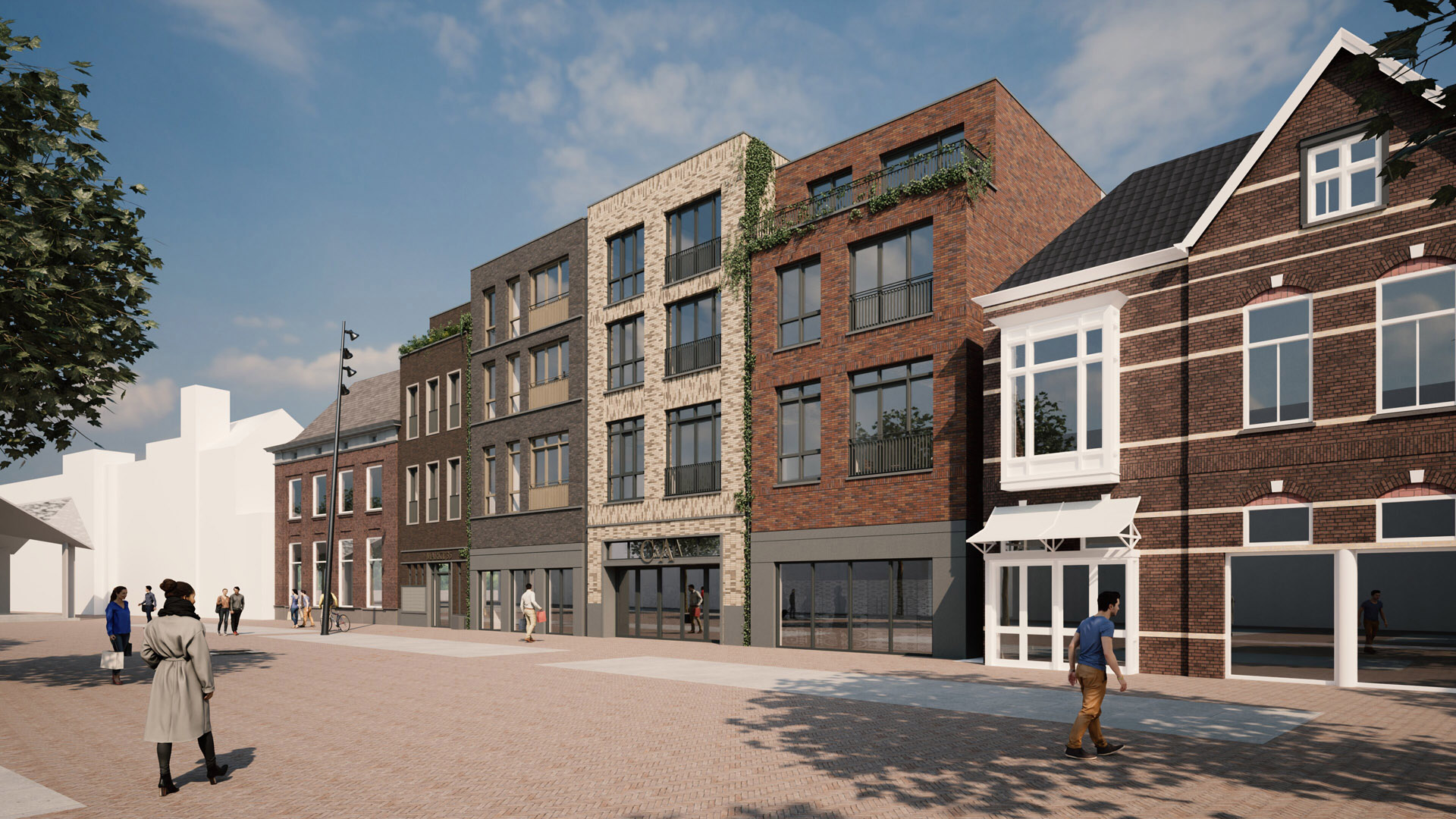 Appartementen & commerciële plint, Helmond